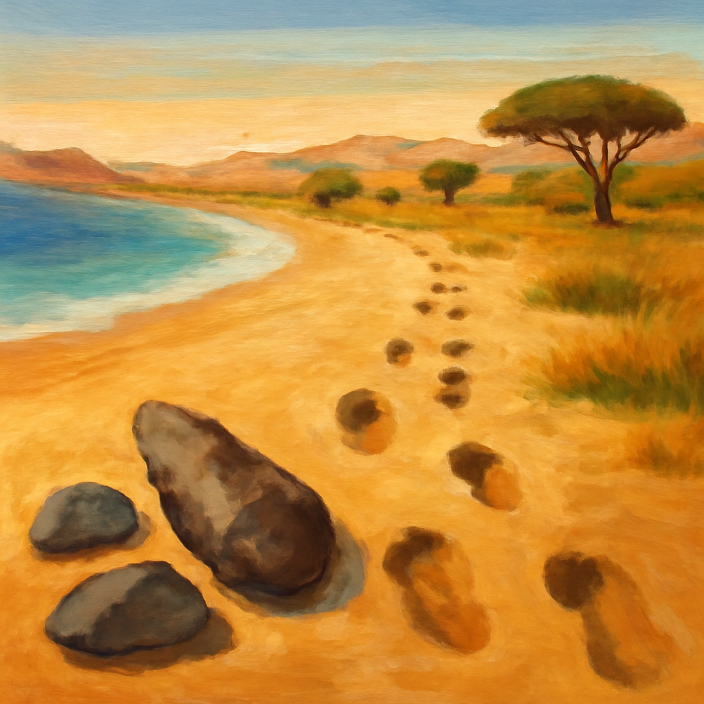 Out of Africa migration and deep-time routes