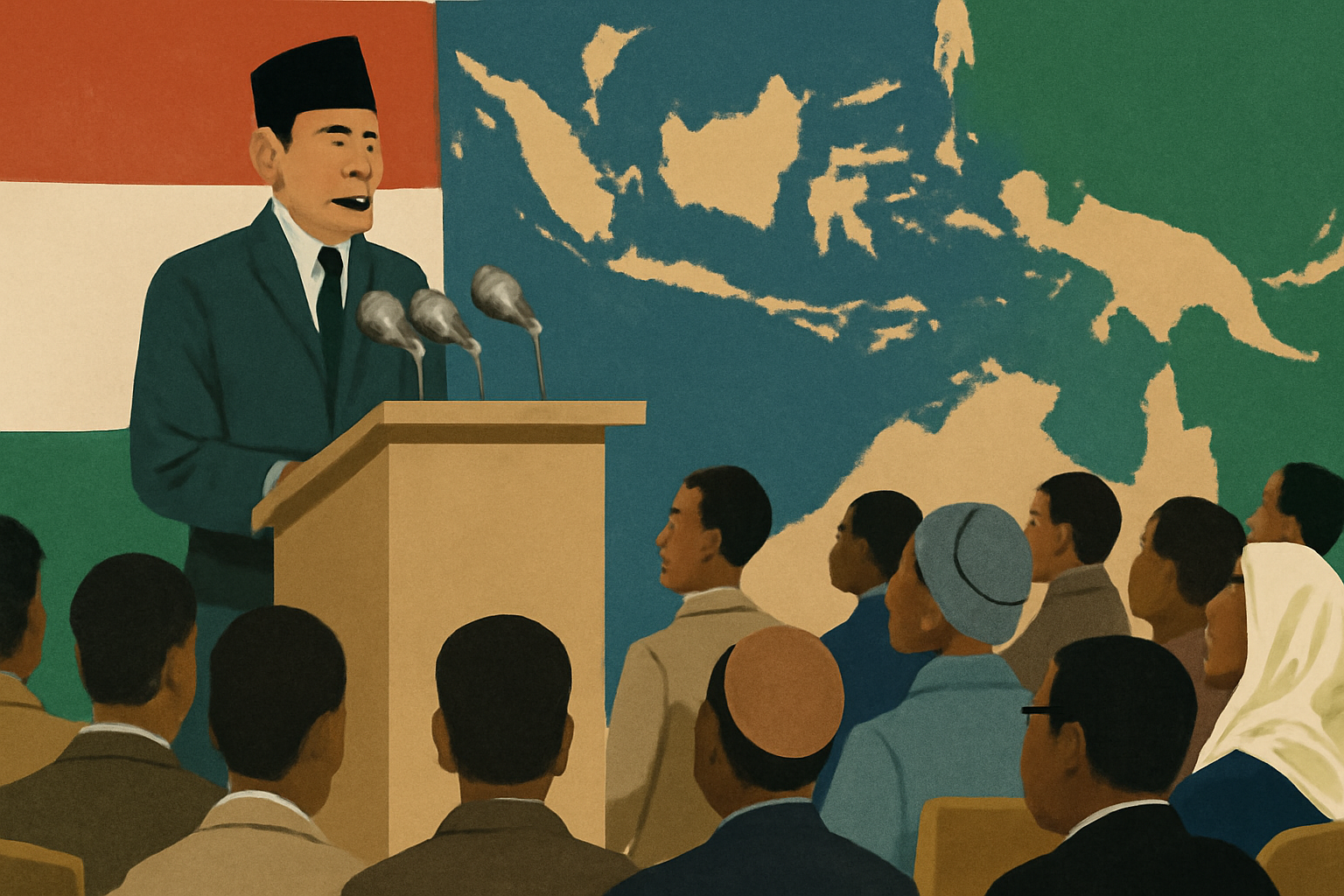 Sukarno, Indonesia, and Bandung diplomacy