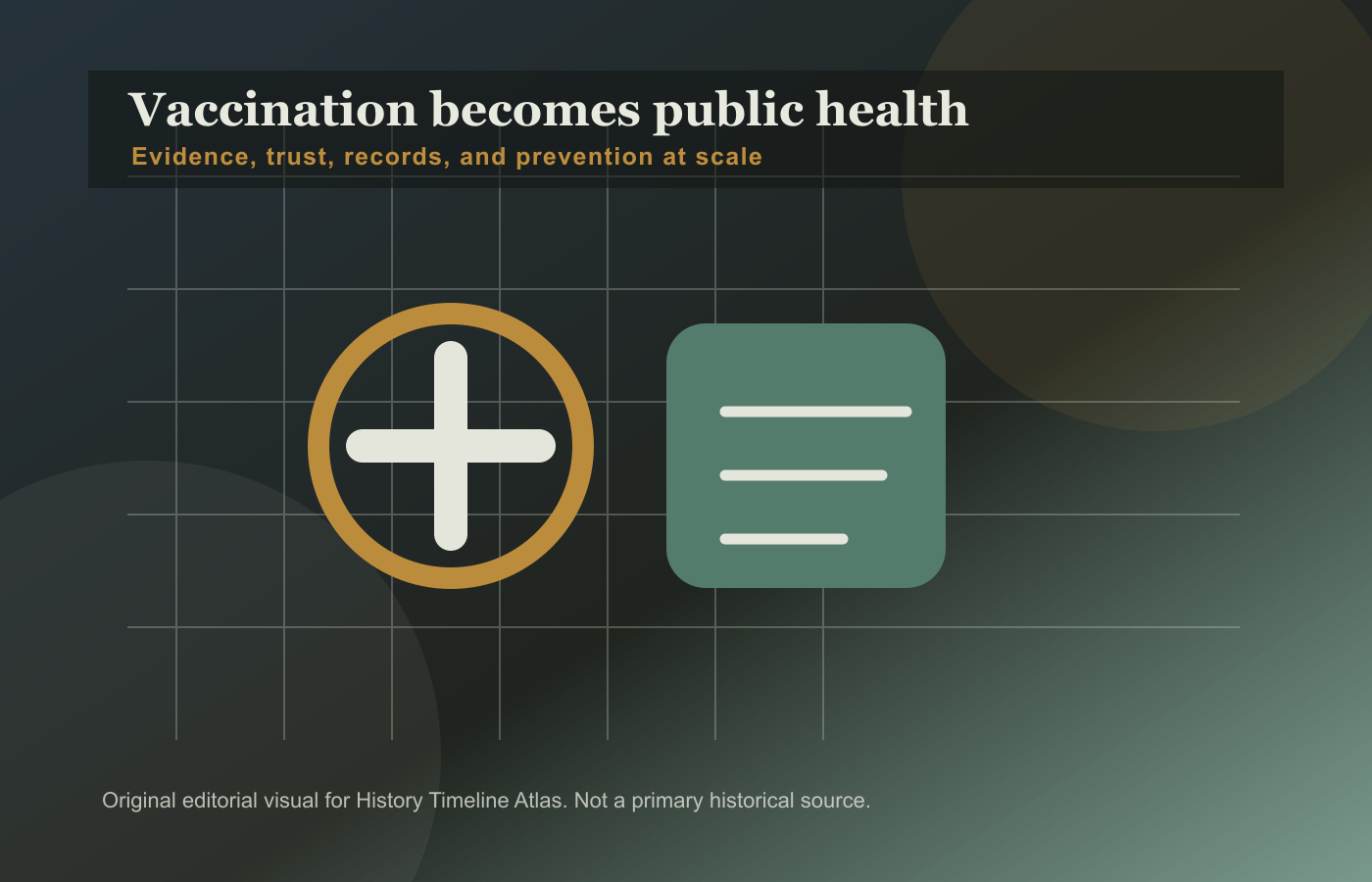 Vaccination becomes public health