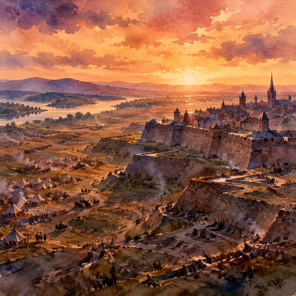 The Second Siege of Vienna in 1683