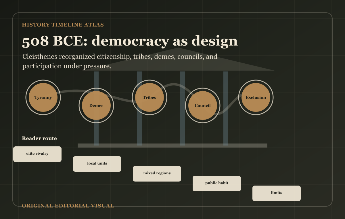 508 BCE: democracy as design